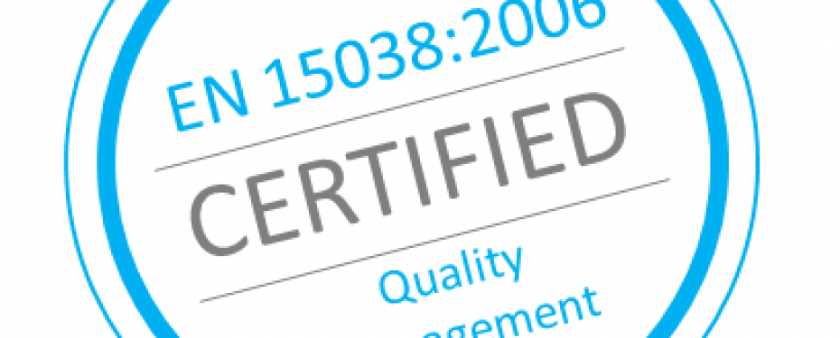 EN 15038 ve ISO 9001